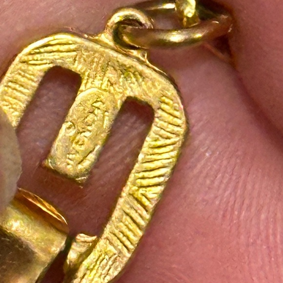 VTG Givenchy Gold Chain Necklace - Picture 4 of 7